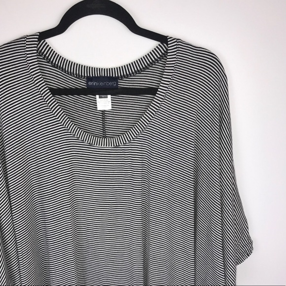 Erin Kleinberg Striped Moku Tee Dress - Picture 2 of 8